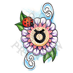 Taurus Flower Ladybug