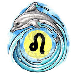 Leo Dolphin Wave