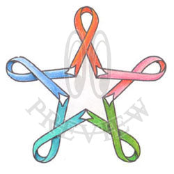 Star Awareness Ribbon