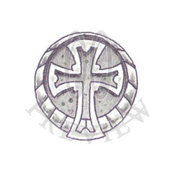 Stone Disk Cross
