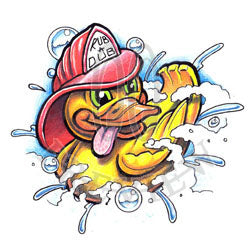 Firefighter Duckie
