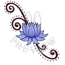 Purple Lotus Filigree