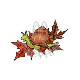 Fall Leaf Snail