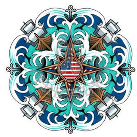 US Navy Compass Rose