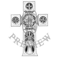 Angel Carved Cross