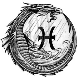 Pisces Water Dragon
