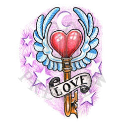 key to my heart tattoo