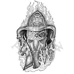 Skeletal Firefighter