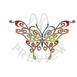 Filigree Butterfly V 02