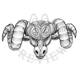 Ram Head Aries Tattoo