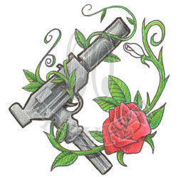 Gun and Rose