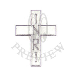 Simple INRI Cross