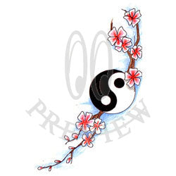 Yin Yang Blossom Branches