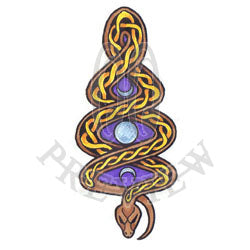 Triple Goddess Celtic Snake