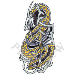 Knotted Viking Dragon