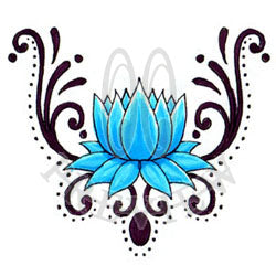 Blue Lotus Filigree